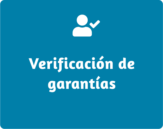 Verificación de garantías