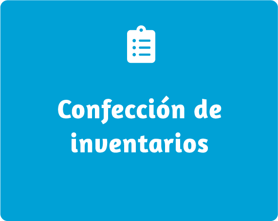 Confección de inventarios